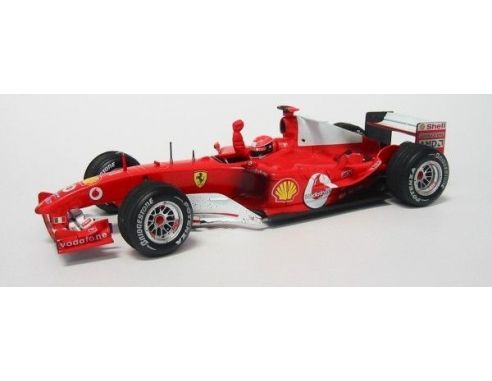 Hot Wheels HW04485 FERRARI M.SCHUMACHER 2004 1:18 Modellino