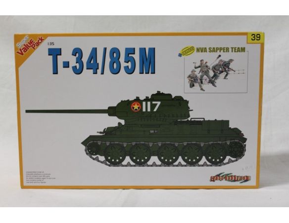 Dragon D9139 t-34/85m Kit Plastica 1:35 Cyber Hobby