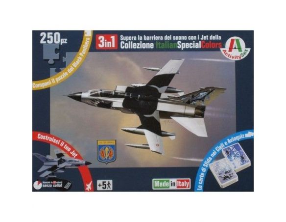 Italeri AS802 3in1  Activity Set Black Panthers 250 pz Kit Modellino