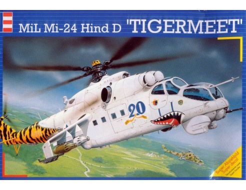 Revell 04417 MiL Mi-24 Hind D Tigermeet 1:72 Kit  Plastica Scatola rovinata