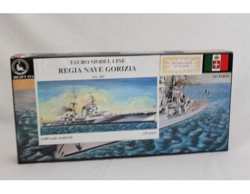 Tauro Model Line TM203 Regia Nave Gorizia 1/400 Kit Montaggio Modellino