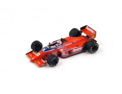 Spark Model S1787 LOLA THL 1 A.JONES 1985 DNF EUROPEAN GP 1985 1:43 Modellino