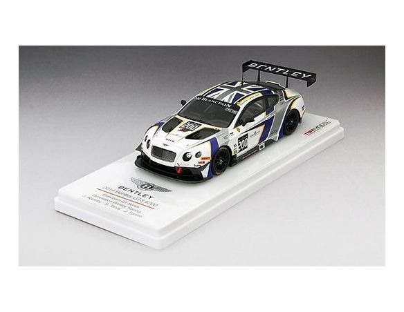 True Scale Miniatures TSM154355 BENTLEY GT3 N.200 BRITISH GT GENERATION 2014 1:43 Modellino