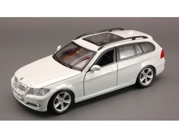 Bburago BU22116W BMW SERIE 3 TOURING 2012 WHITE 1:24 Modellino