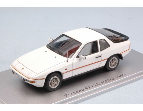 Kess Model KS43024002 PORSCHE 924 LE MANS 1980 WHITE ED.LIM.PCS 225 1:43 Modellino