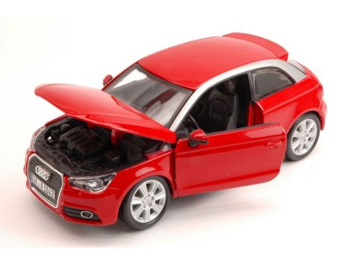 Bburago BU21058R AUDI A1 2010 RED 1:24 Modellino