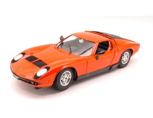 Bburago BU12072OR LAMBORGHINI MIURA 1968 ORANGE 1:18 Modellino