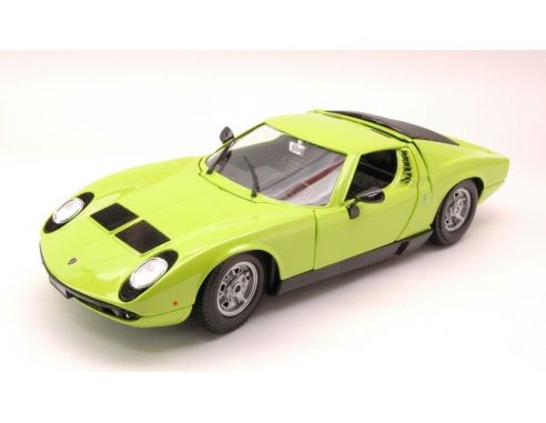 Bburago BU12072GR LAMBORGHINI MIURA 1968 GREEN 1:18 Modellino