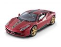 Hot Wheels HWBCK12 FERRARI 458 ITALIA CHINA EDITION RED 1:18 Modellino