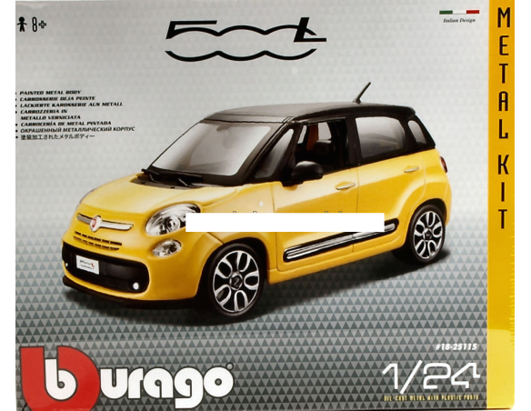 Bburago BU25115 FIAT 500L 2013 KIT 1:24 Modellino