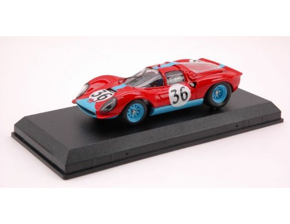 Art Model AM0207 FERRARI DINO 206 N.36 46th LM 1966 SALMON-HOBBS 1:43 Modellino