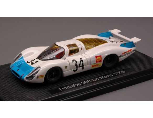 Ebbro EB44291 PORSCHE 908 N.34 LE MANS 1968 1:43 Modellino
