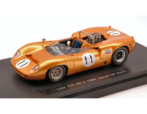 Ebbro EB44275 LOLA T70 N.11 JAPAN 1968 1/43 Modellino