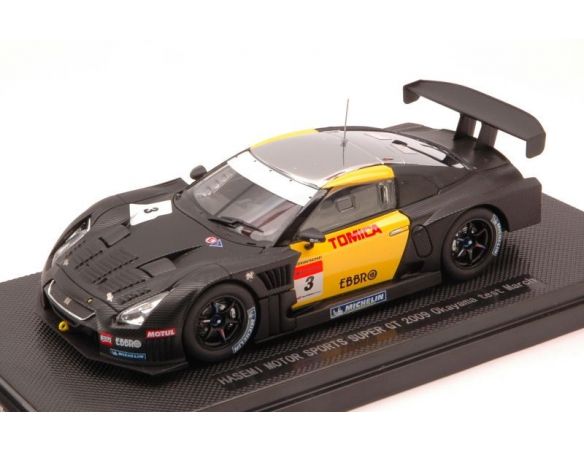 Ebbro EB44270 NISSAN HASEMI GT-R N.3 OKAYAMA TEST MARCH SUPER GT 2009 1:43 Modellino