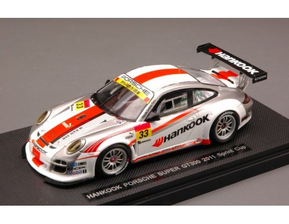 Ebbro EB44597 PORSCHE 911 N.33 SUPER GT300 2011 KAGEYAMA-FUJII 1:43 Modellino