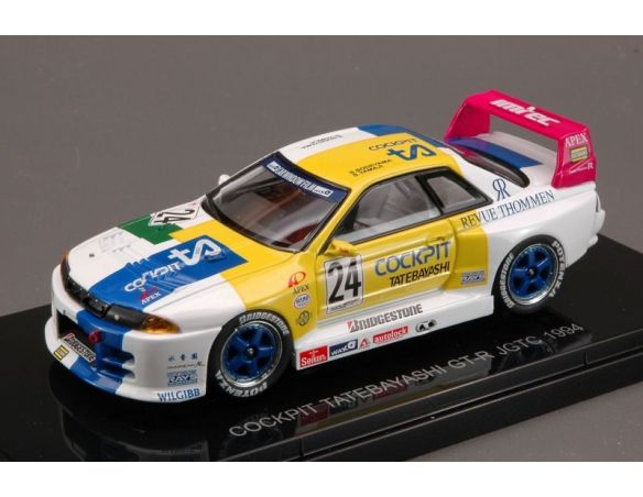 Ebbro EB44574 NISSAN SKYLINE GT-R R32 N.24 JGTC 1994 1:43 Modellino
