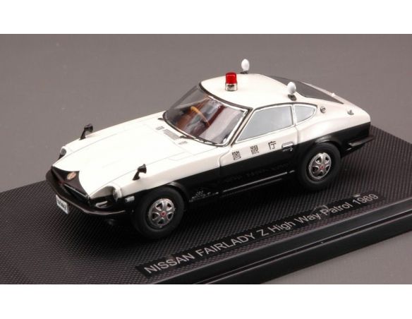 Ebbro EB44495 NISSAN FAIRLADY Z HIGH WAY PATROL 1969 1:43 Modellino