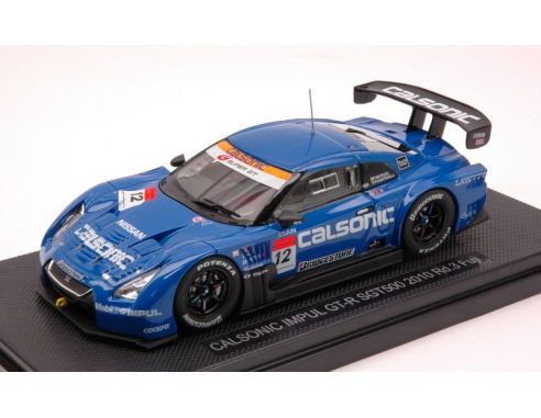 Ebbro EB44443 NISSAN GT-R N.12 FUJI 2010 1:43 Modellino