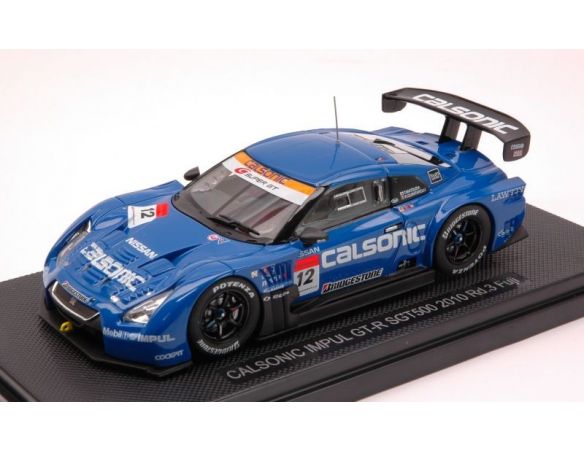 Ebbro EB44443 NISSAN GT-R N.12 FUJI 2010 1:43 Modellino