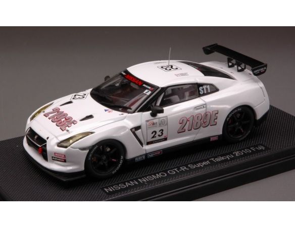 Ebbro EB44417 NISSAN NISMO R35 GT-R N.23 FUJI 2010 1:43 Modellino