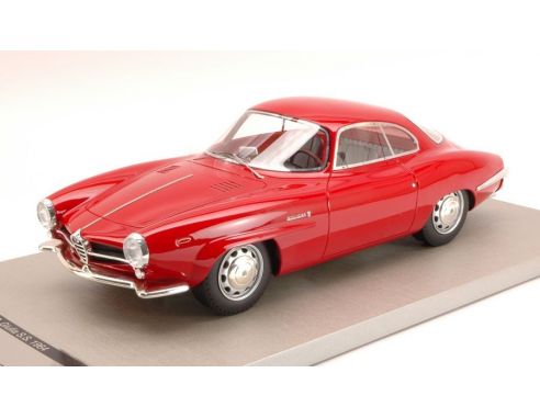 Tecnomodel TMD1812A ALFA ROMEO GIULIA SS 1600 STREET 1963 RED LIM.PCS 170 1:18 Modellino