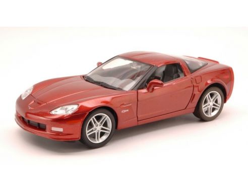 Yat Ming YM24207AM CHEVROLET CORVETTE Z 06 2007 AMARANT RED 1:24 Modellino