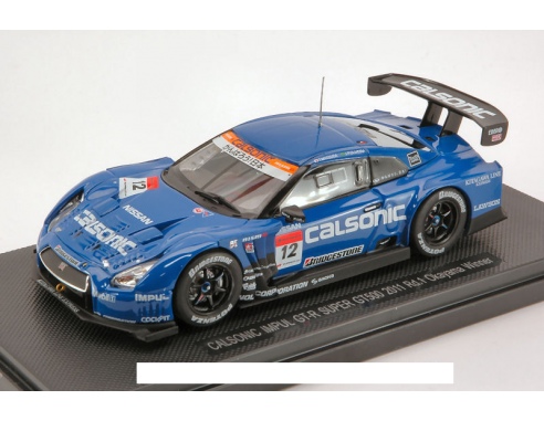 Ebbro EB44653 NISSAN R35 GT-R N.12 SUPER GT500 2011 1:43 Modellino