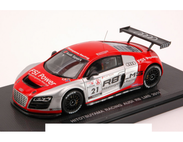 Ebbro EB44630 AUDI R8 N.21 LMS 2011 1:43 Modellino