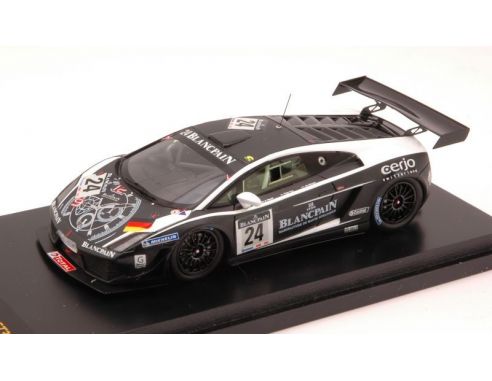 Fujimi FJM1243018 LAMBORGHINI GALLARDO LP600-4 GT3 N.24 SPA 2011 1:43 Modellino