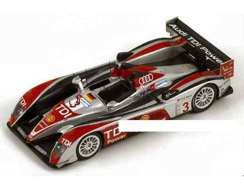 Spark Model S87095 AUDI R 10 N.3 4th LM 2008 1:87 Modellino