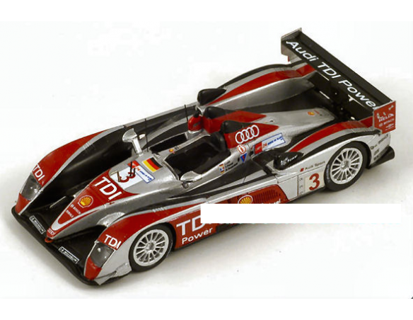 Spark Model S87095 AUDI R 10 N.3 4th LM 2008 1:87 Modellino