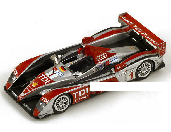 Spark Model S87094 AUDI R 10 N.1 6th LM 2008 1:87 Modellino