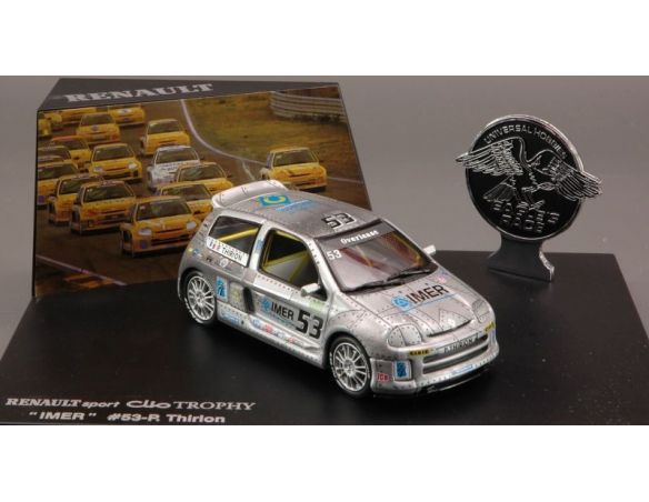Universal Hobbies UH1804 RENAULT CLIO V 6 24 V N.53 1:43 Modellino