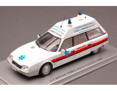 Kess Model KS43011010 CITROEN CX TGE BREAK FRATERNITA DI MISERICORDIA CASTELLUCCIO FOGGIA 1:43 Modellino
