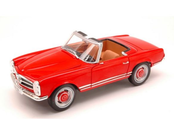 White Box WB124002 MERCEDES 230 SL 1965 RED 1:24 Modellino