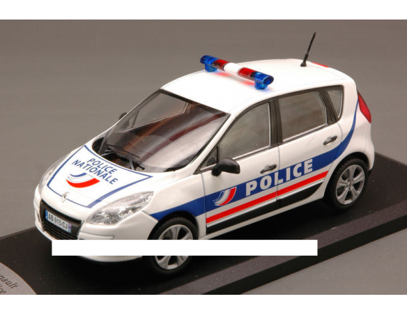 Solido SL143519 RENAULT SCENIC POLICE NATIONALE 2009 1:43 Modellino