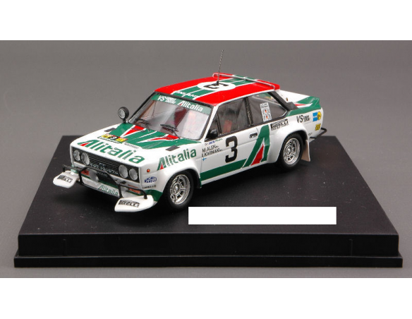 Trofeu TF1415 FIAT 131 ALITALIA N.3 3rd SAFARI RALLY 1979 ALEN-KIWIMAKI 1:43 Modellino