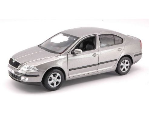 Welly WE0241 SKODA OCTAVIA 2004 SILVER 1:24 Modellino