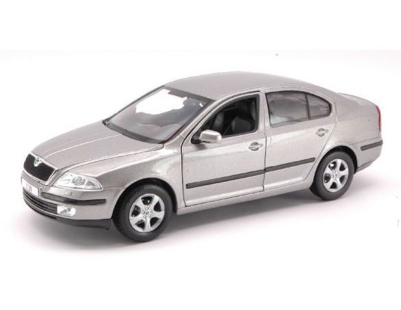 Welly WE0241 SKODA OCTAVIA 2004 SILVER 1:24 Modellino