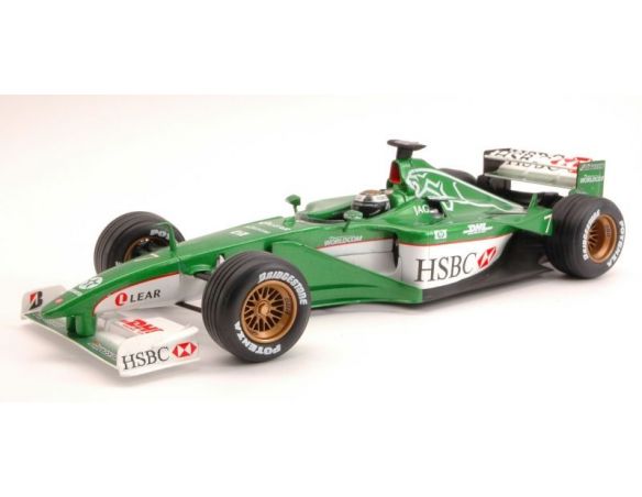 Hot Wheels HW26741 JAGUAR R1 N.7 EDDIE IRVINE 2000 1:18 Modellino
