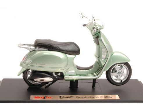Maisto MI3131G VESPA GRANTURISMO 2003 VERDE METALIZZATO 1:18 Modellino