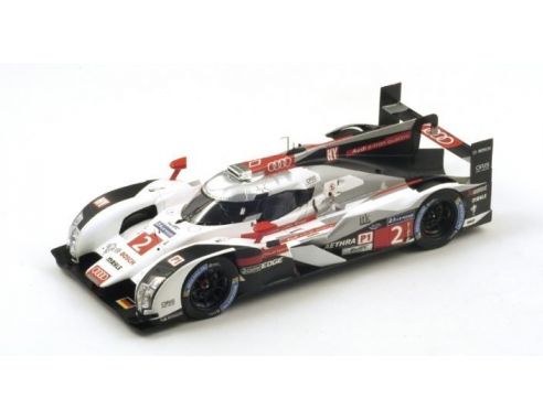Spark Model S18LM14 AUDI R18 N.2 WINNER LM 2014 LOTTERER-TRELUYER-FASSLER 1:18 Modellino
