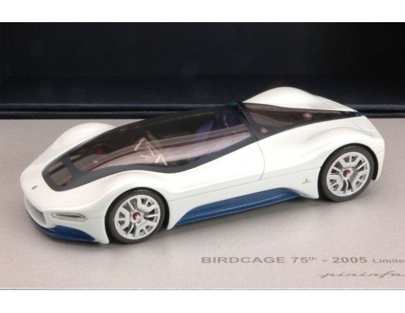 Mondo Motors MMPF004 MASERATI BIRDCAGE PININFARINA CONCEPT 2005 WHITE 1:43 Modellino