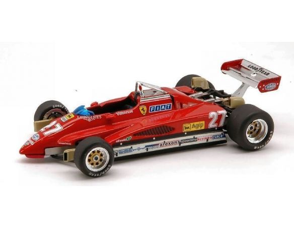 Hot Wheels HWN5580 FERRARI 126 C 2 G.VILLENEUVE'82 1:43 Modellino