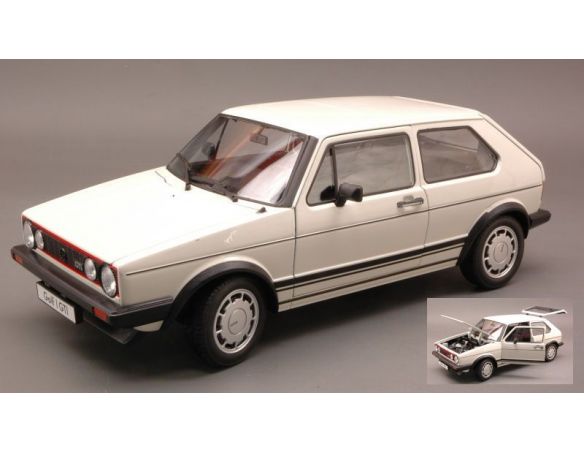 Welly WE0219 VW GOLF I GTI 1976 WHITE 1:18 Modellino