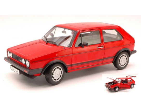 Welly WE0220 VW GOLF I GTI 1976 RED 1:18 Modellino