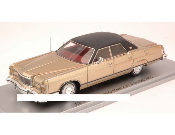 Kess Model KS43021000 MERCURY GRAND MARQUIS 4-DOOR 1978 GOLD 1:43 Modellino