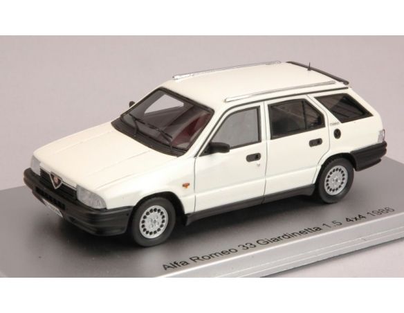 Kess Model KS43000120 ALFA ROMEO 33 1.5 GIARDINETTA 4x4 1986 WHITE ED.LIM.PCS 175 1:43 Modellino
