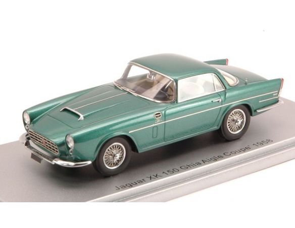 Kess Model KS43029000 JAGUAR XK150 GHIA AIGLE COUPE' 1958 METALLIC GREEN ED.LIM.PCS 400 1:43 Modellino