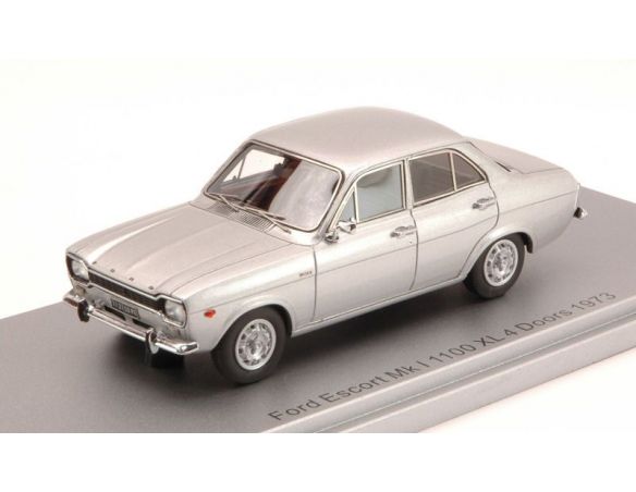 Kess Model KS43015010 FORD ESCORT MKI 1100 XL 4 DOORS 1973 SILVER ED.LIM.PCS 250 1:43 Modellino